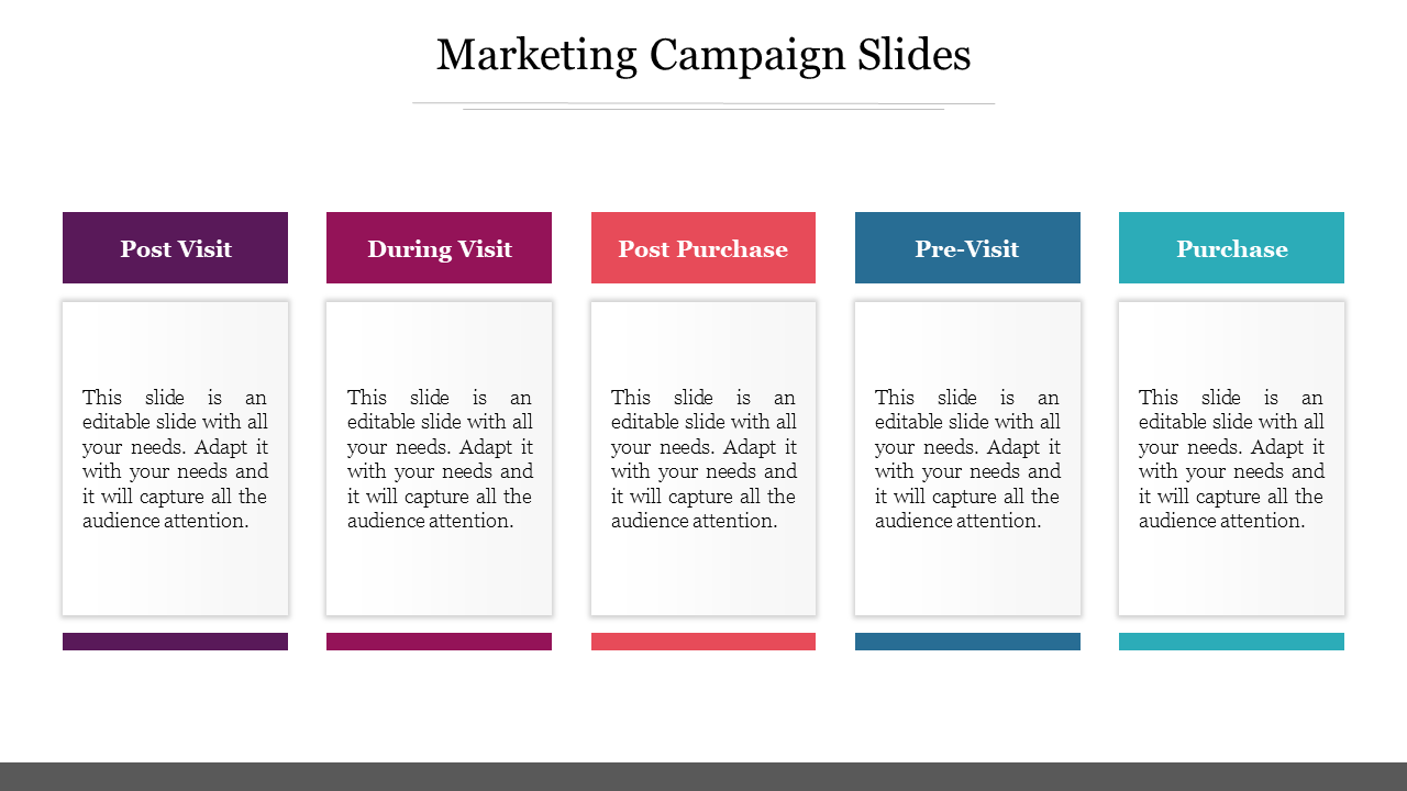 Marketing Campaign Slides